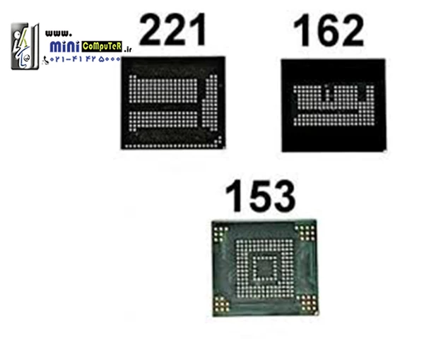 حافظه eMMC در مینی کامپیوتر eMMC Storage In Mini Computer 